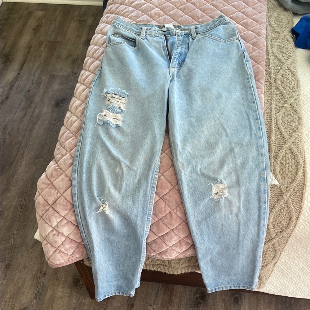 Jones New York Light Blue Ankle Jeans